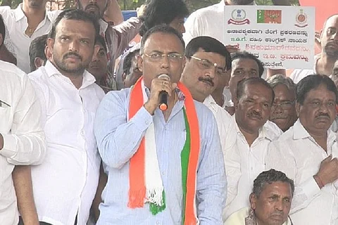 DK Shivakumar arrest: Karnataka Congress cries foul, holds protests across state
