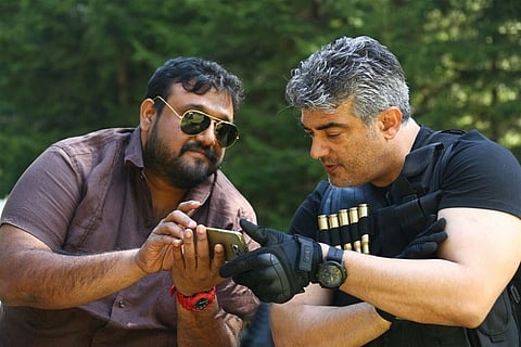 Ajith leaves for Hyderabad to join 'Viswasam' shoot