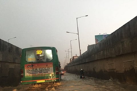 A no-man's land in the middle of B'luru? This stretch of ORR lacks streetlights, signages, drains