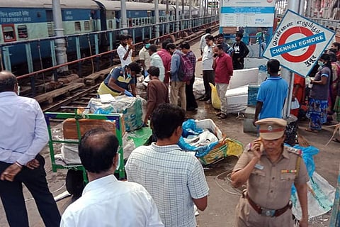 2,100 kg of suspected dog meat seized from Chennai Egmore railway station
