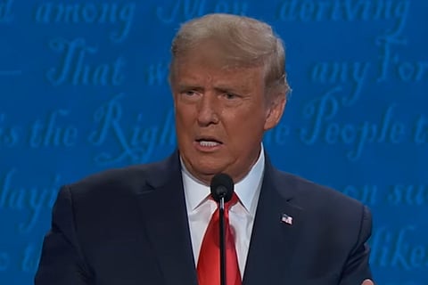 US President Donald Trump