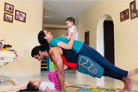 Arjun and Tara family