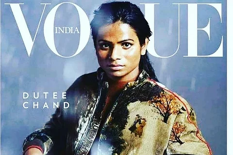First out-lesbian Indian athlete Dutee Chand featured on Vogue India cover
