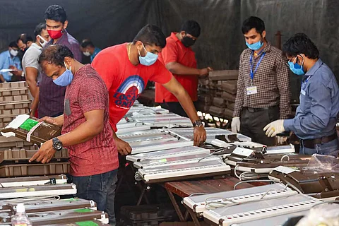 Representative image of EVMs