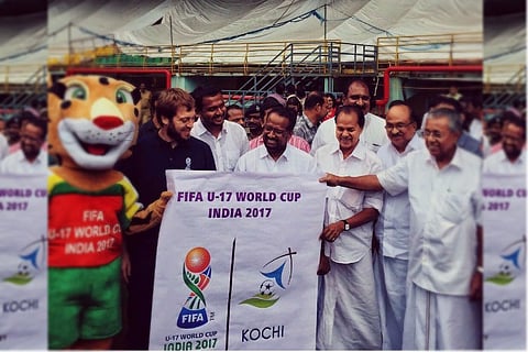 Kerala CM launches U-17 World Cup logo for Kochi venue
