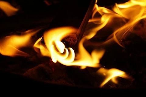 B'luru man allegedly locks up son's family and sets house on fire, grandchild dies