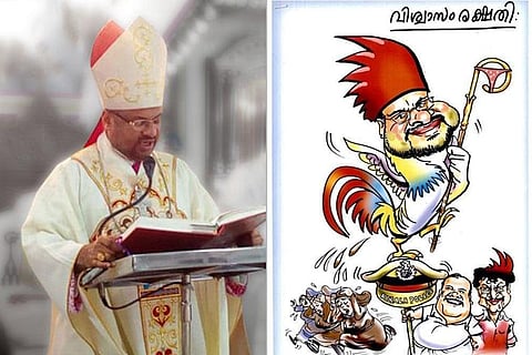 Kerala govt under church pressure, to re-examine award for 'Bishop Franco' cartoon