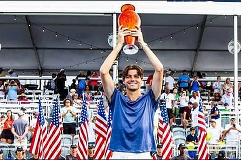 Taylor Fritz beats Aleksandar Vukic to win Atlanta Open