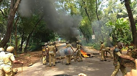 Tension simmers in Kozhikode after protest over GAIL pipeline turns violent