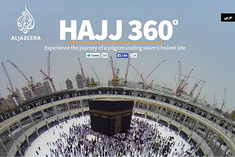 Here is how that amazing 360-degree-view Hajj video was made by Al Jazeera