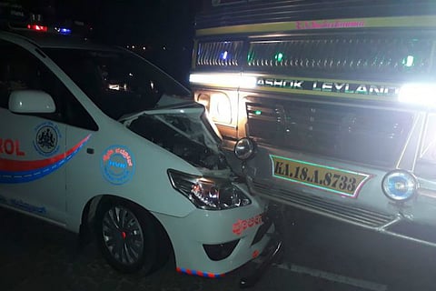 BJP MP Anantkumar Hegde’s convoy hit by truck, alleges he was targeted