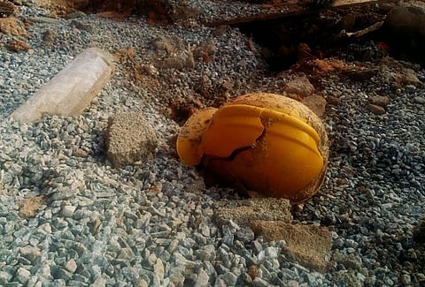 Third accident in Andhra temporary secretariat under construction: 3 workers injured