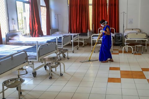 If 1912 COVID helpline doesn’t work, an email and WhatsApp number to ask for beds