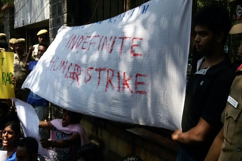 15 Chennai students detained for protesting in support of HCU students