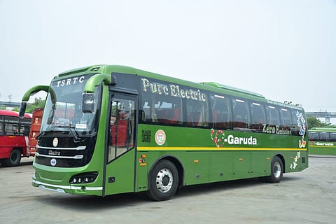 Electric AC buses on Hyderabad-Vijayawada route