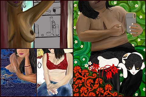 'Identitty': Meet the Insta artist who's drawing women's breasts, telling their tales