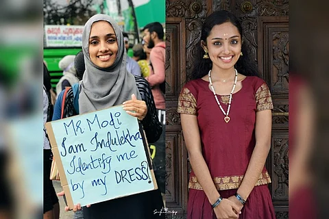 Meet Indulekha, a law student whose hijab-wearing photo at CAA protest went viral