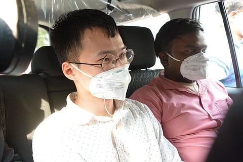 Jian a native of Jiangxi province in China is being arrested from Mumbai