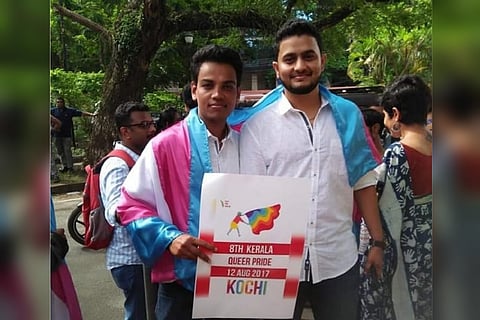 Ishaan and Vihaan at Queer Pride