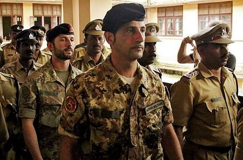 SC allows Italian marine charged with murder of two Kerala fishermen to return home