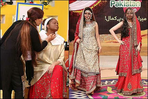 Pak TV show under fire for blackfacing models while showcasing makeup for dark skin   