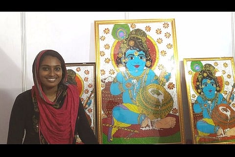 It is art not religion, says Kerala Muslim artist exhibiting Krishna paintings at BJP meet