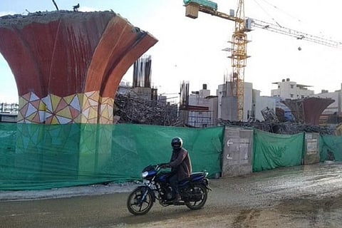 Bengaluur metro construction