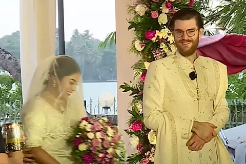 From the Jewish wedding held in Kochi