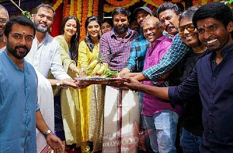 Shoot for Jyotika's next with director Saravanan begins