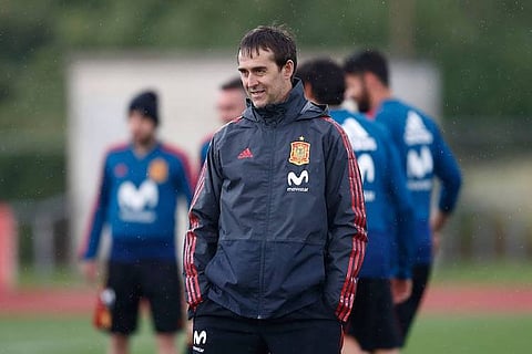 Real Madrid announce current Spanish head-coach Julen Lopetegui as manager