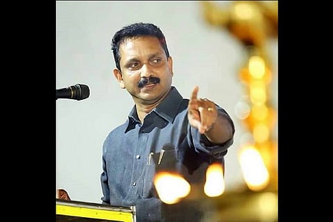 Kerala BJP leader K Surendran booked for insulting police officers in FB post