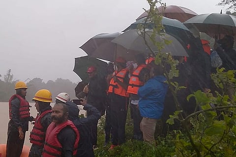 Flood in Bhagamandala, Kodagu, Karnataka