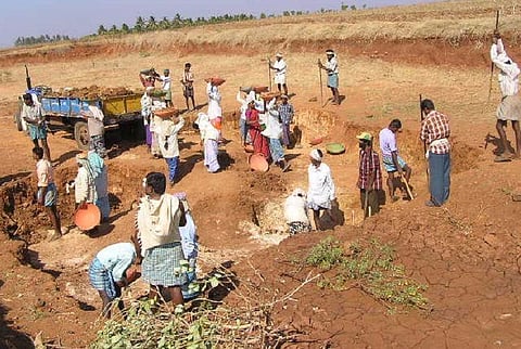 An analysis by LibTech India showed that 17 lakh households received employment through MGNREGA during April 2021 in Telangana.