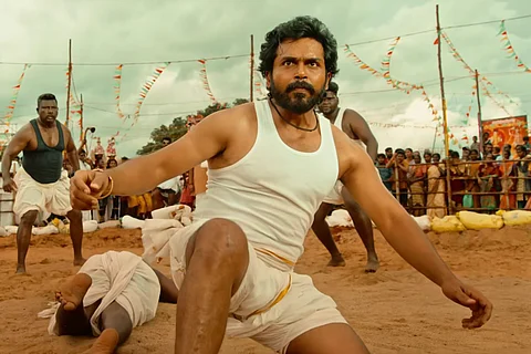 Karthi in Viruman