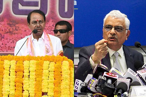 EC team visits Hyderabad, assesses poll preparedness in Telangana