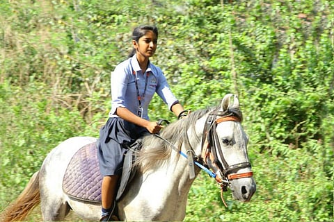 Meet Krishna, the Kerala girl who went to her Board exam riding a horse