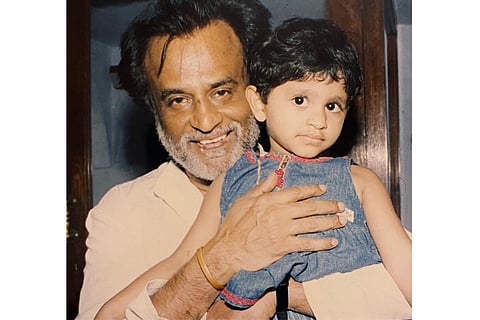 Rajinikanth and Khatija AR Rahman