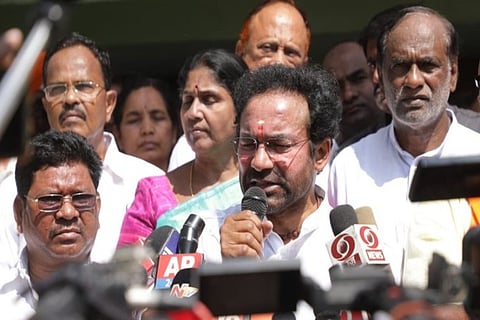 Union MoS Kishan Reddy to donate 3-month salary to Bhainsa violence victims