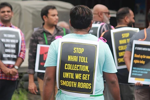 'Stop toll collection till we have good roads': Kochi residents protest