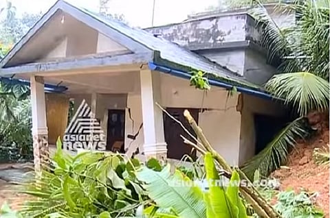 Couple dead, their child missing after house collapses in Malappuram rains