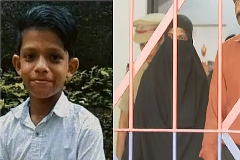 Ahmed Hassan Refai and Thahira in police custody