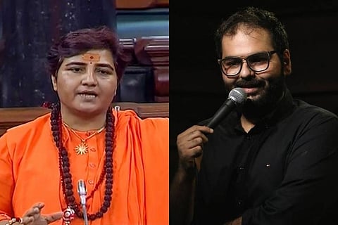 SpiceJet also bars comedian Kunal Kamra but no action against MP Pragya till now