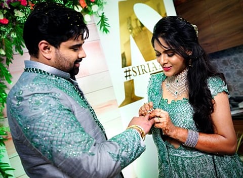 Kurnool business tycoon Rajashekhar Reddy welcomes son-in-law to the family with a glitzy engagement ceremony