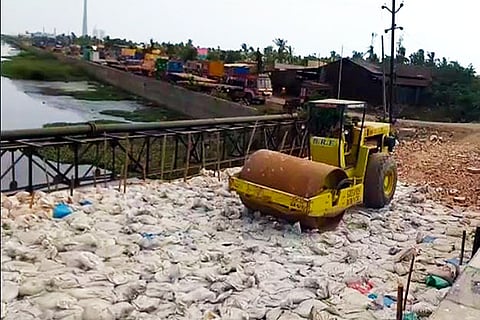 Killing waterways: No lessons learnt from Chennai floods, road built on riverbed in TN