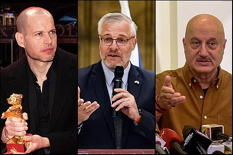 Nadav Lapid, Naor Gilon, Anupam Kher