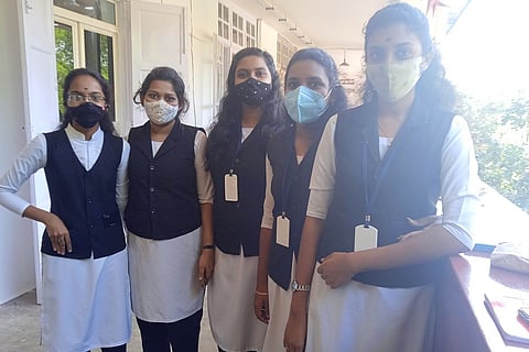 Leeya, Aasha, Vrinda, Karthika and Megha