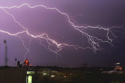 Lightning strikes UP, Bihar; 110 dead in two days, 32 injured