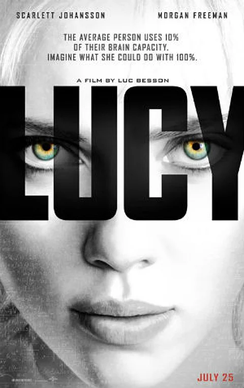 With Lucy, Scarlett Johansson manages to put herself in a league beyond mere cinema