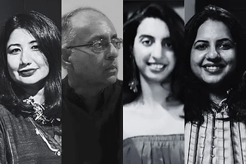Panelists at Madras Art Weekend panel discussion
