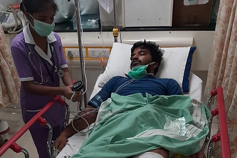 Bengaluru man arrested for assaulting cops, shot in leg for attempting to flee